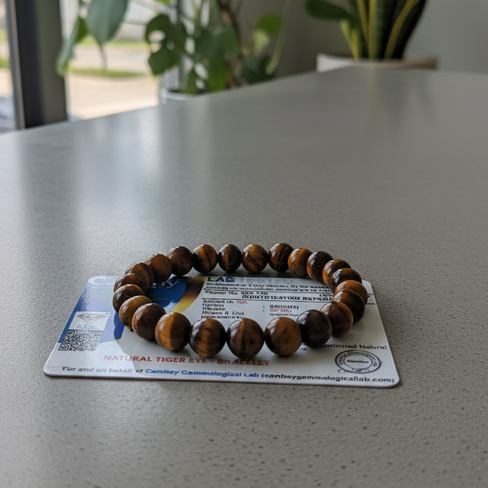 Natural Tiger Eye Bracelet